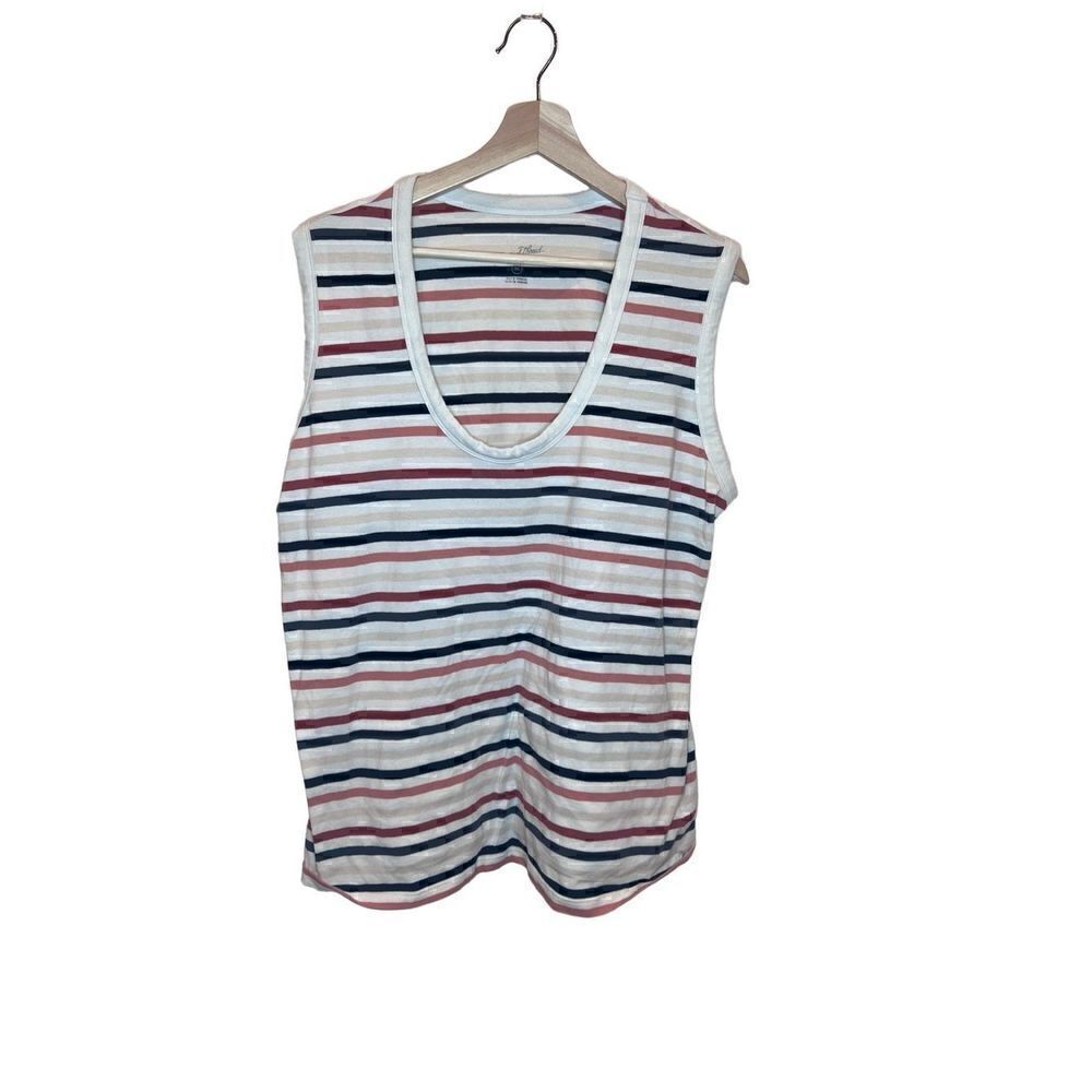 Universal Thread scoop neck striped tank XXL